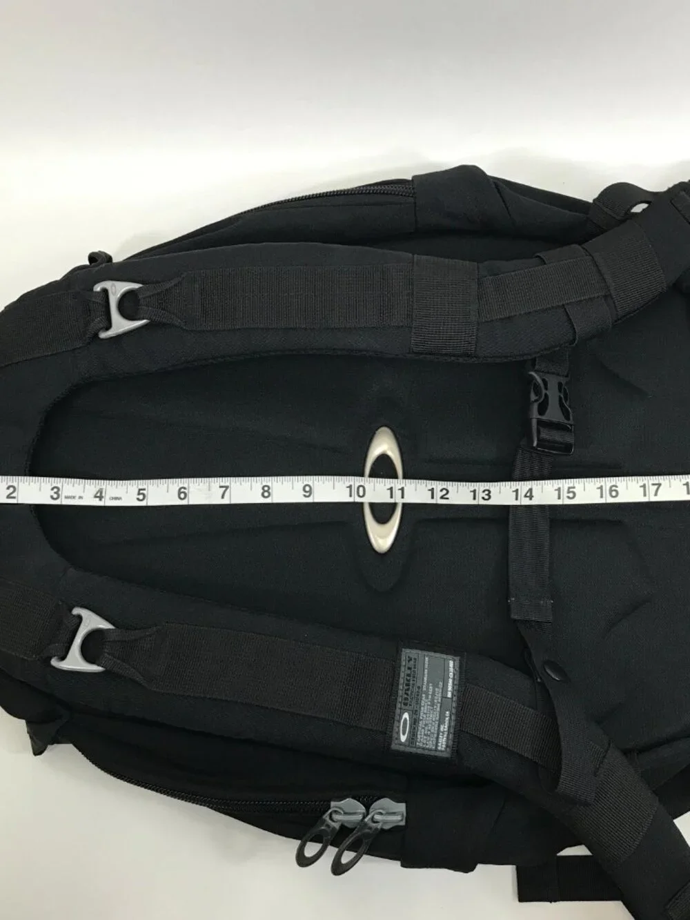 Vintage Oakley Tactical Field Gear Backpack Black Y2K